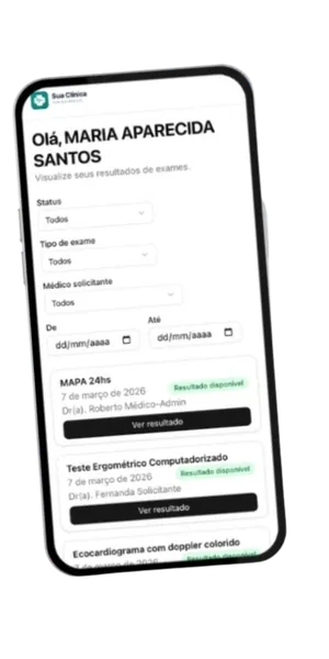 Passo 3: Pacientes e médicos acessam online